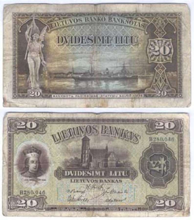 Perku Lietuvos tarpukario banknotus - nuotraukos Nr. 4
