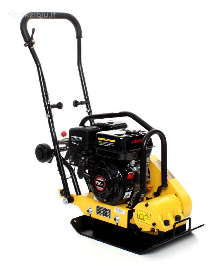 65kg Vibro plokste su Loncin varikliu ir Garantija - nuotraukos Nr. 2