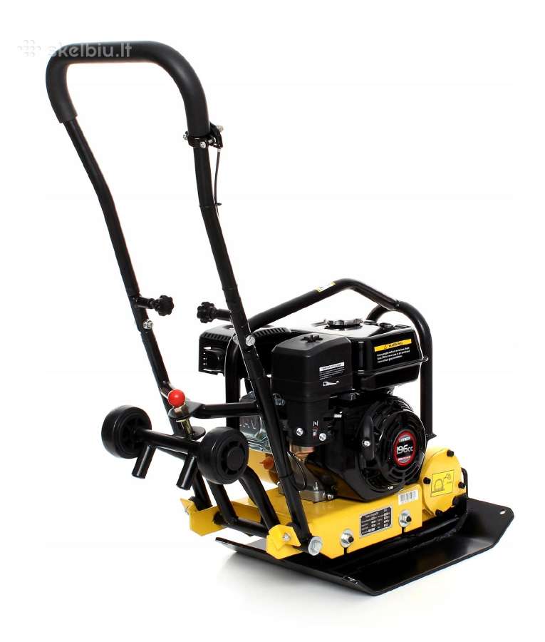 65kg Vibro plokste su Loncin varikliu ir Garantija - nuotraukos Nr. 4