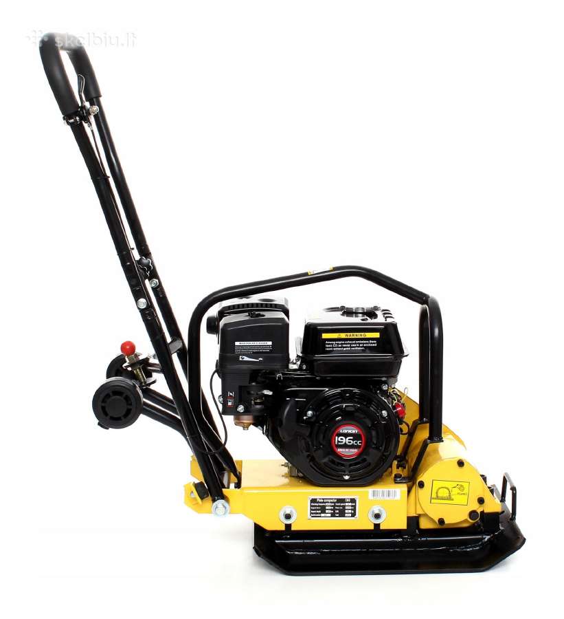 65kg Vibro plokste su Loncin varikliu ir Garantija - nuotraukos Nr. 12