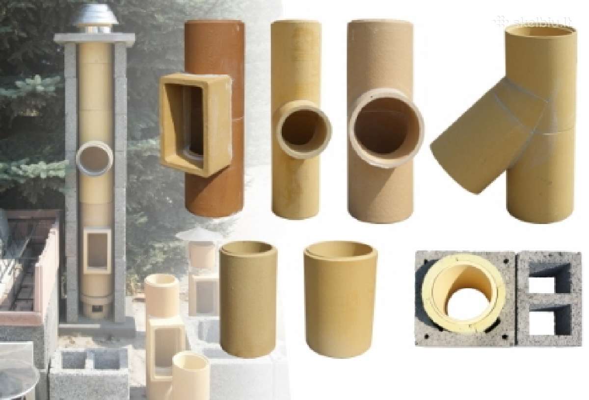 Moduliniai keraminiai Nk kaminai - nuotraukos Nr. 2