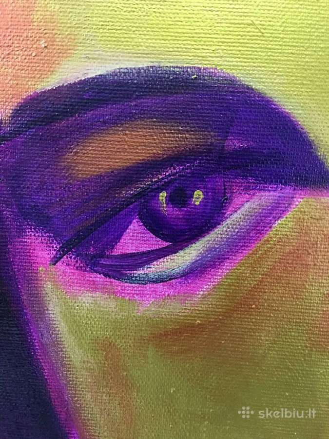Linas Cicėnas, paveikslas “Elvis in violet" - nuotraukos Nr. 5