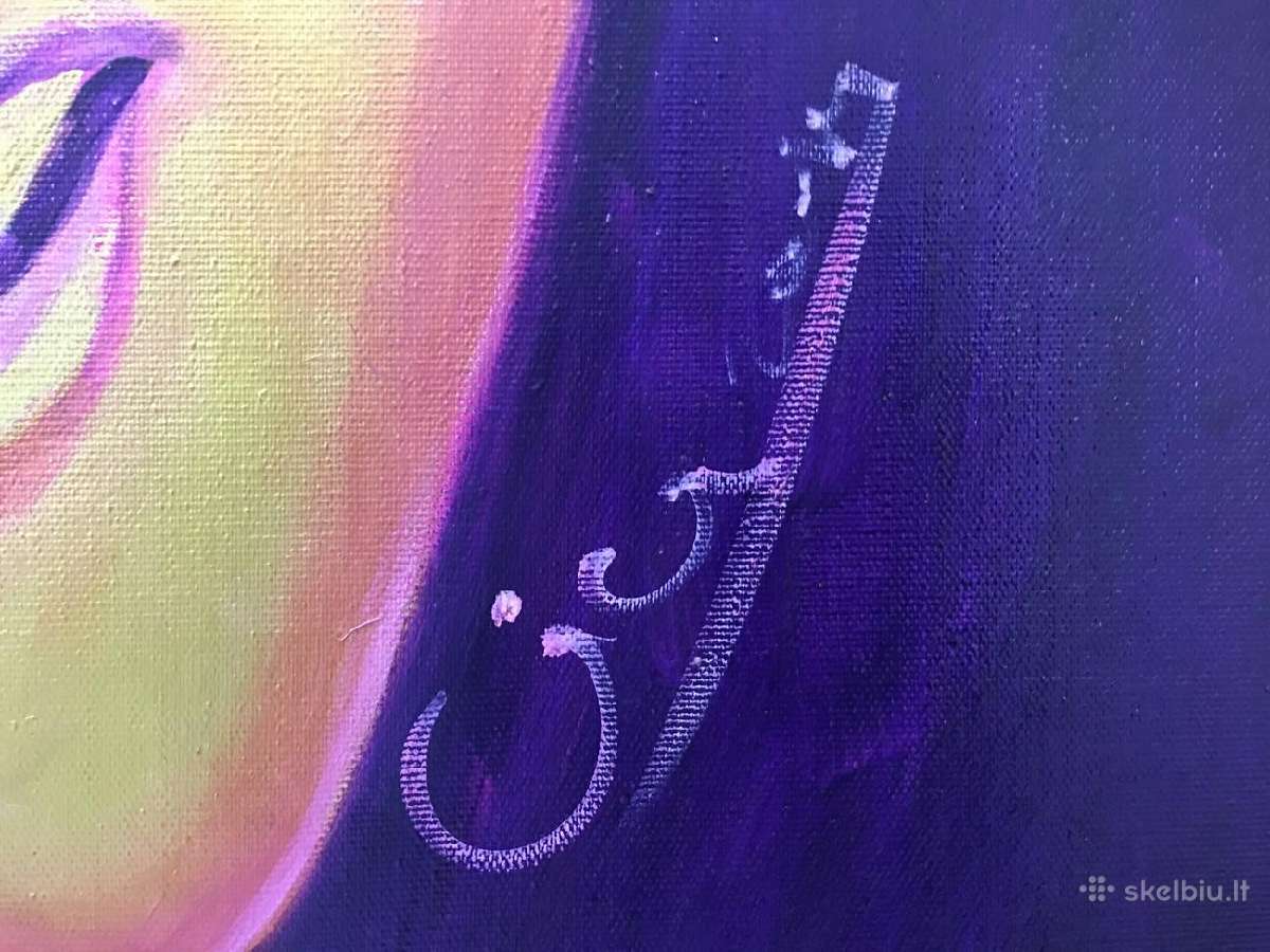 Linas Cicėnas, paveikslas “Elvis in violet" - nuotraukos Nr. 6