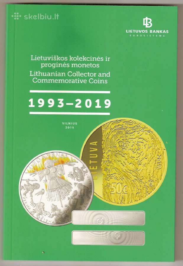 Katalogas Lietuviskos kolekcines ir progines mone