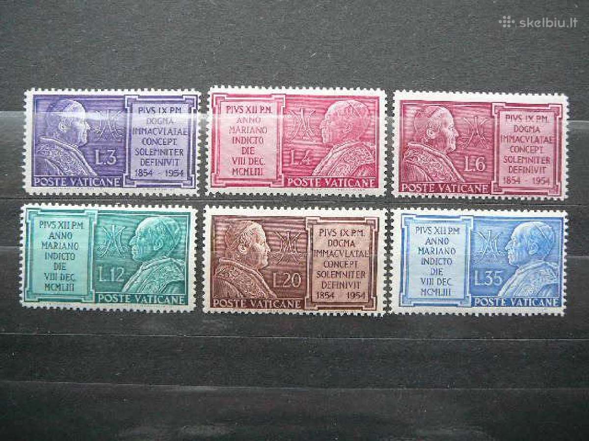 Popiezius 1954 Vatikanas mnh vt214