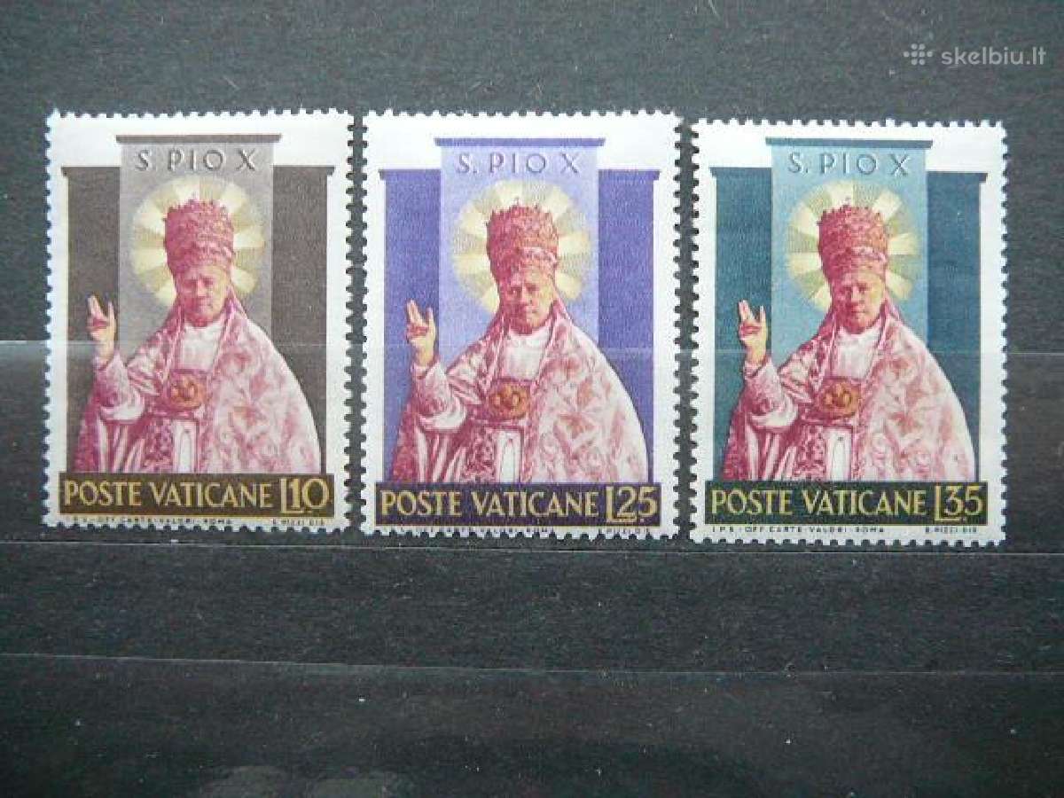 Popiezius 1954 Vatikanas mnh vt220