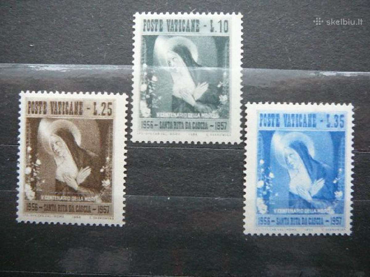 Sventoji Rita 1956 Vatikanas mnh vt256s