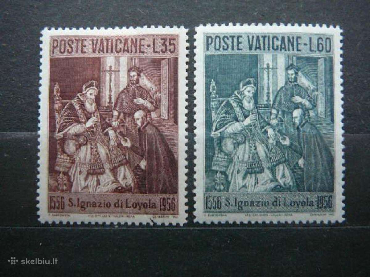 Sv. Ignacijus 1956 Vatikanas mnh vt259s