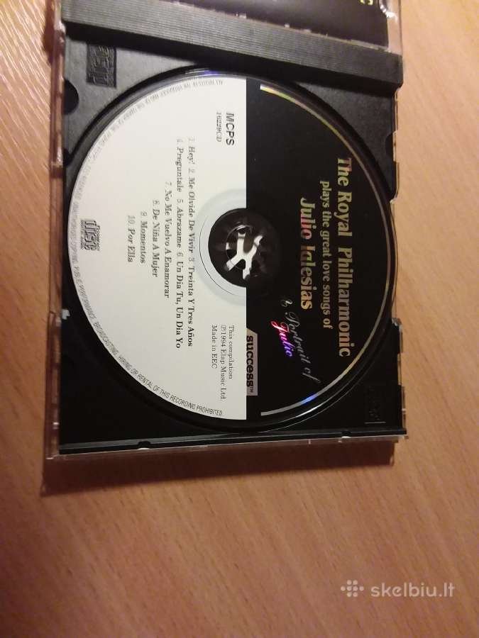 CD Julio Iglesias - nuotraukos Nr. 2