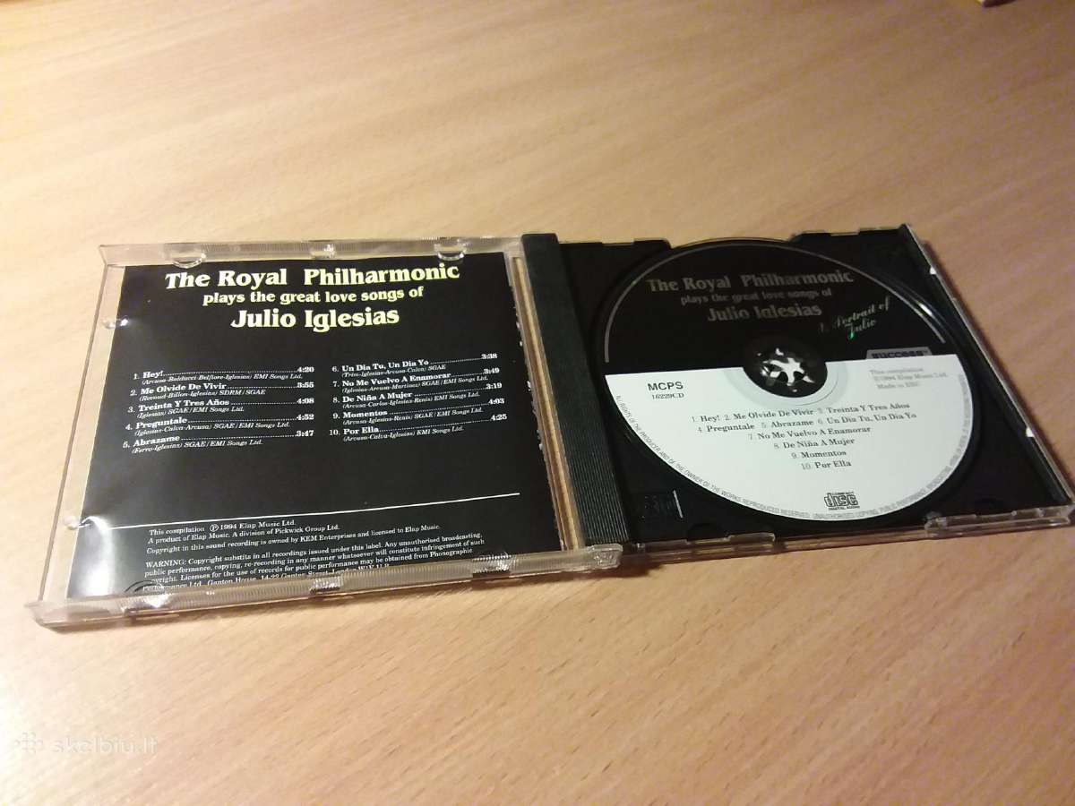 CD Julio Iglesias - nuotraukos Nr. 3