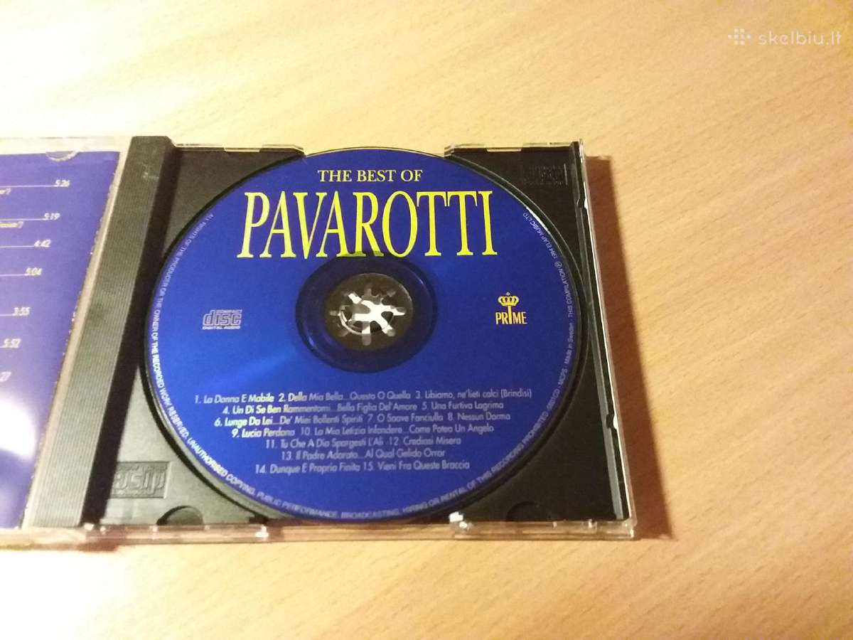 CD Pavarotti originalus - nuotraukos Nr. 4