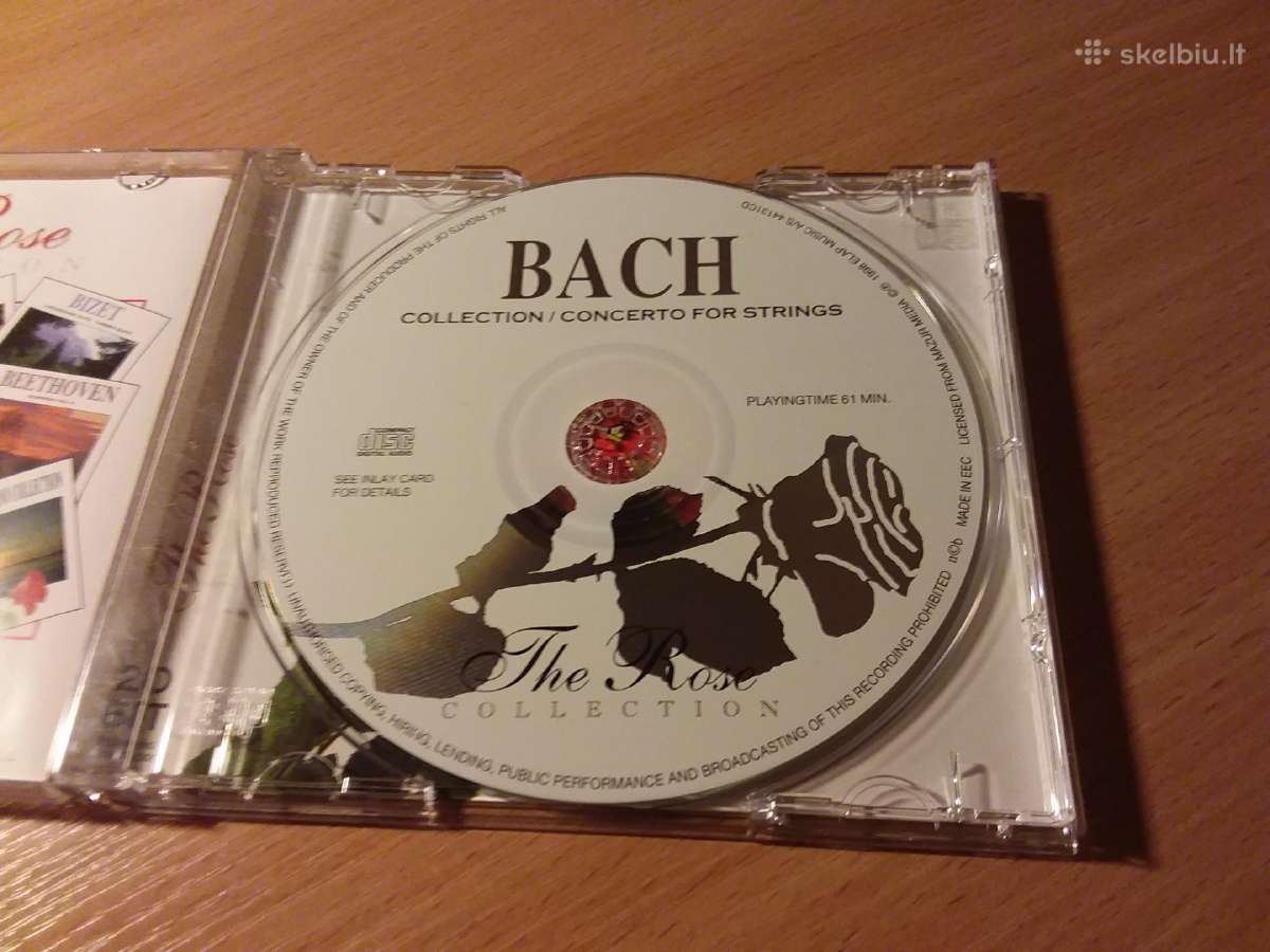 CD Bach originalus. - nuotraukos Nr. 3