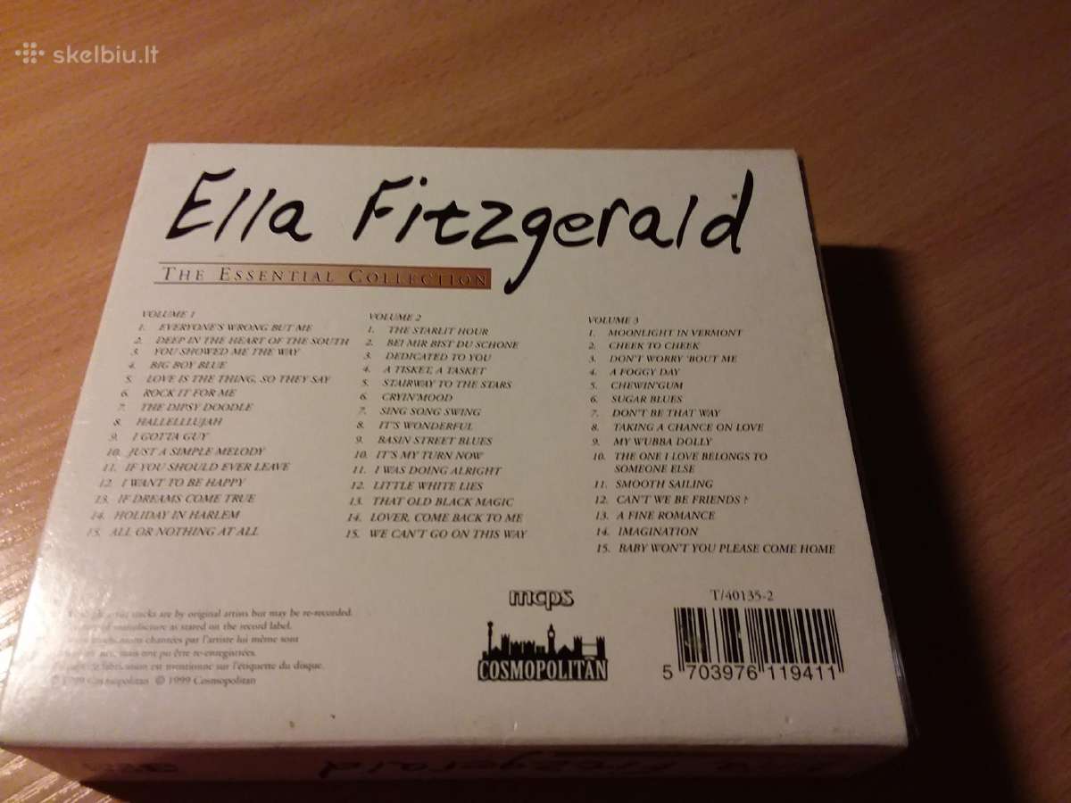 CD Ella Fitzgerald originalai - nuotraukos Nr. 3