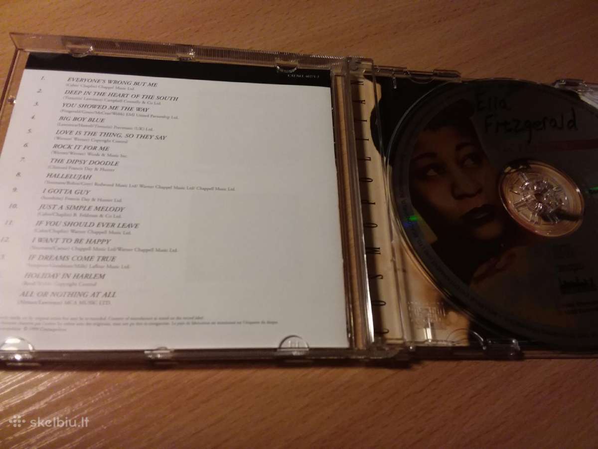 CD Ella Fitzgerald originalai - nuotraukos Nr. 4