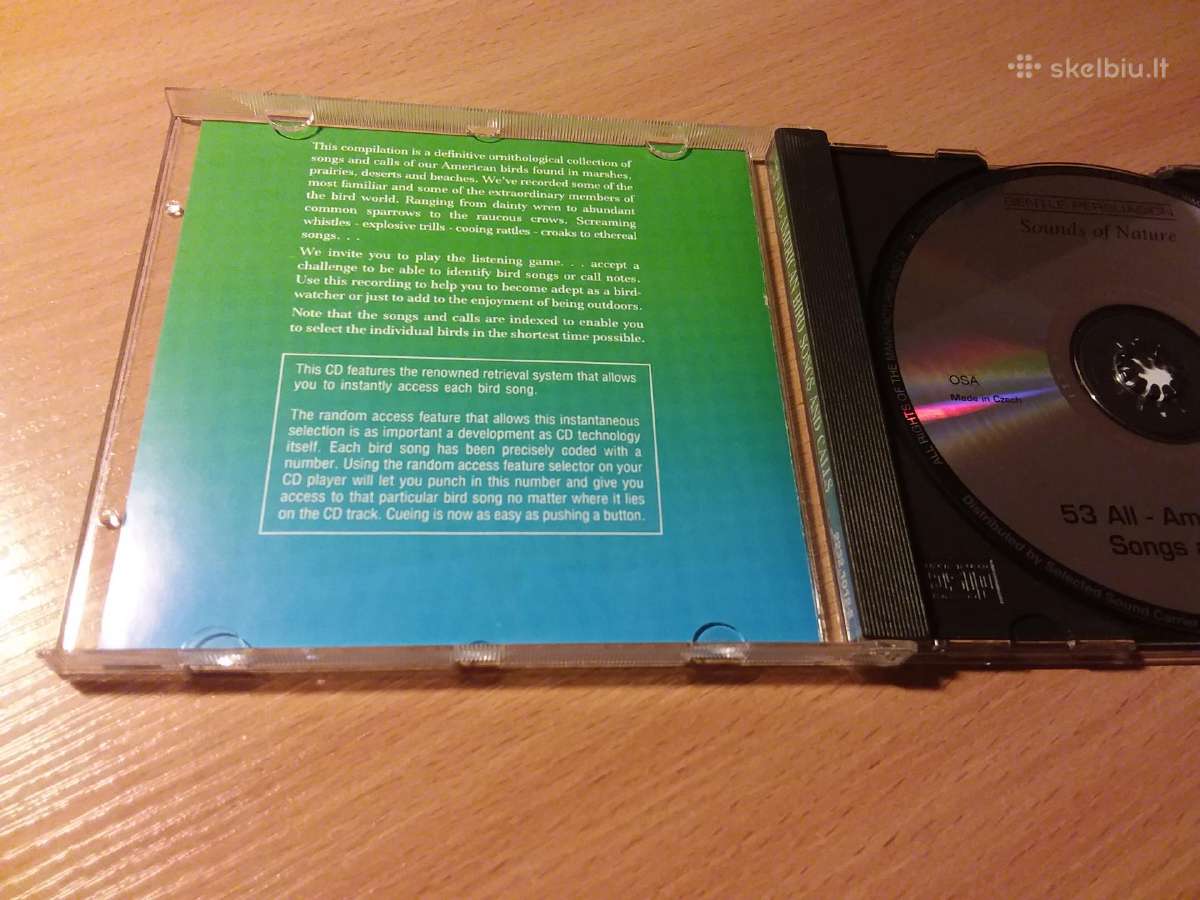 CD Bird Songs And Calls 53 All-american - nuotraukos Nr. 4