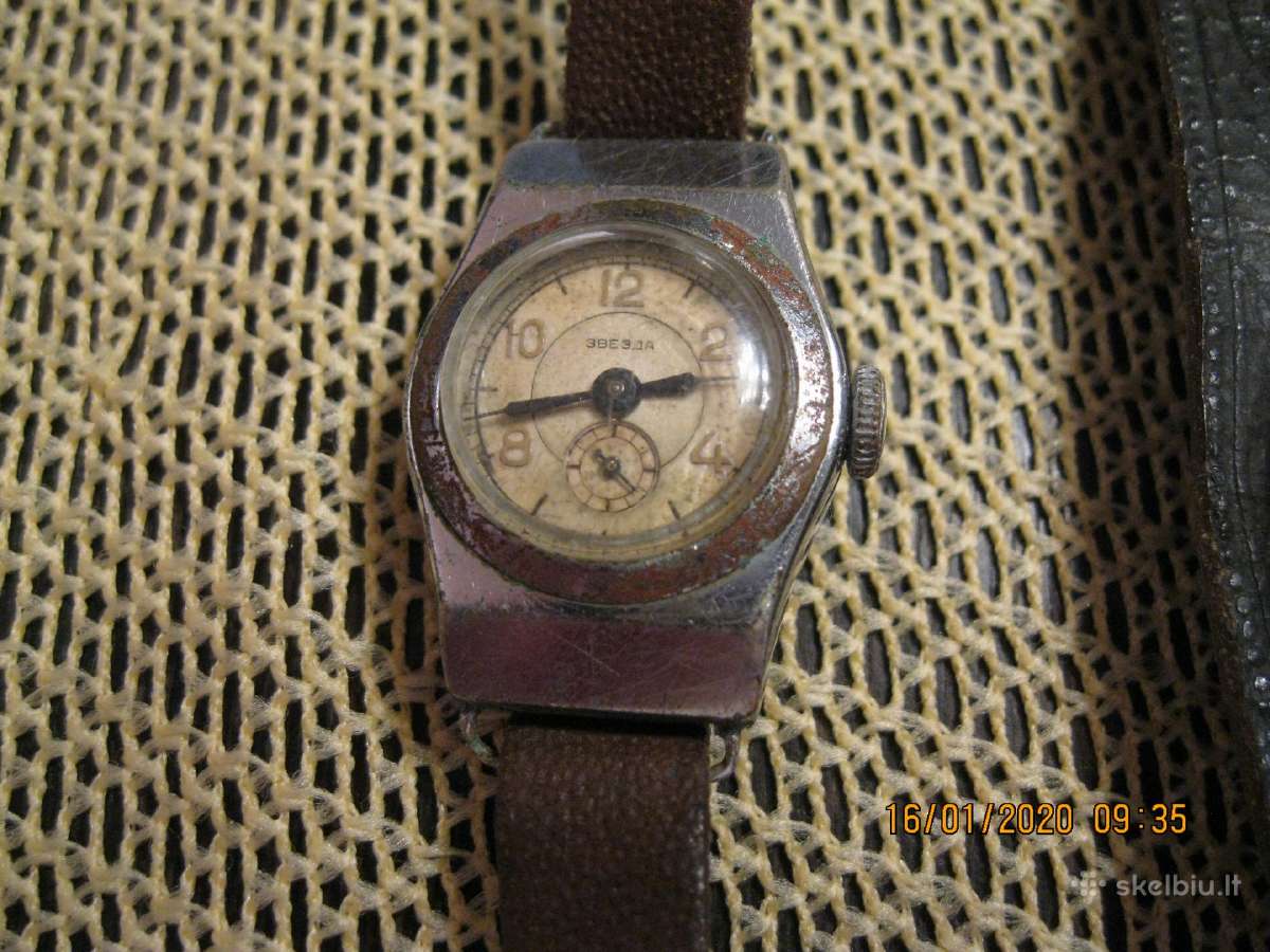 CCCP Laikrodziai Zvezda.originalai – Veikia Tiksli - nuotraukos Nr. 4