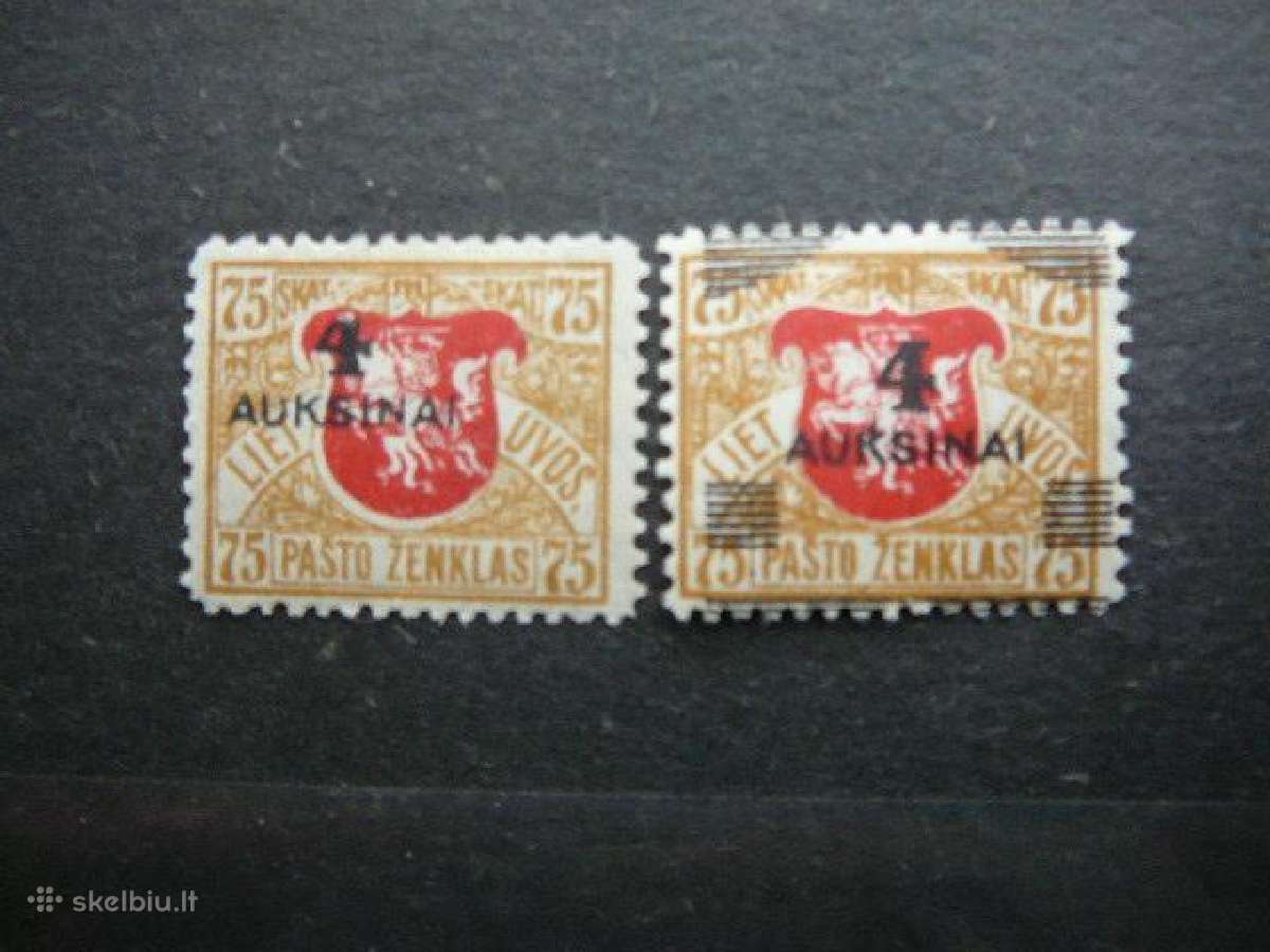 Lietuva 1922 svarus lit116/7s