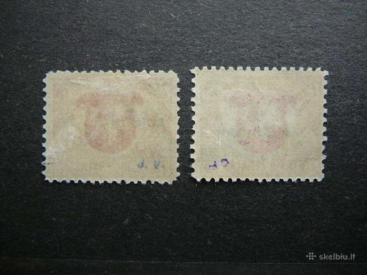 Lietuva 1922 svarus lit116/7s - nuotraukos Nr. 2