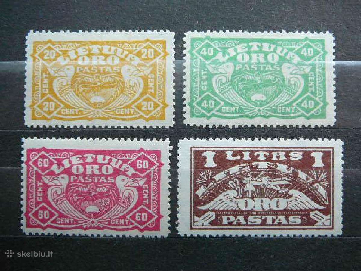 Lietuva 1924 Oro pastas Mlh lit220/3s