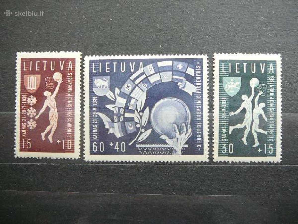 Lietuva 1939 Krepsinis svarus lit429/1s
