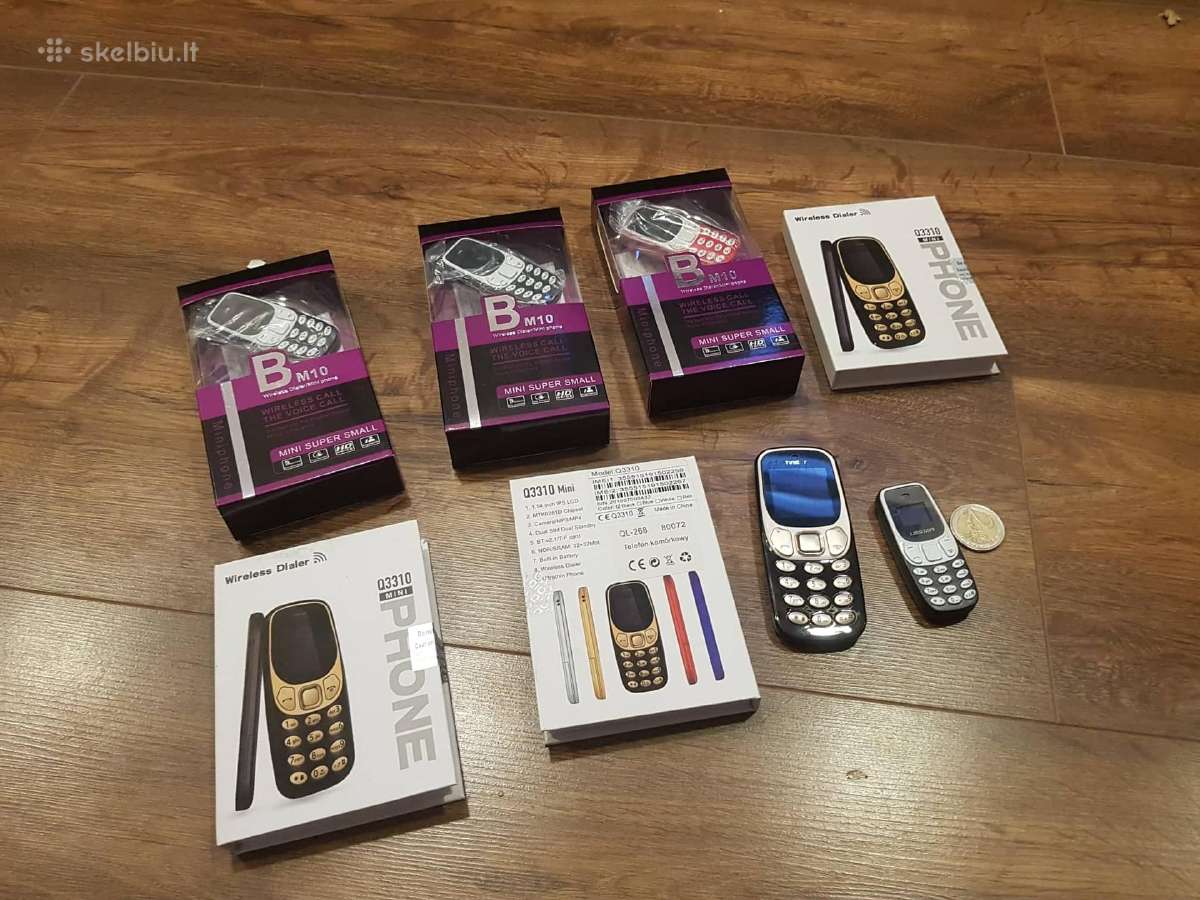 Naujas mini telefonas,telefoniukai Bm10, Bm30 - nuotraukos Nr. 11
