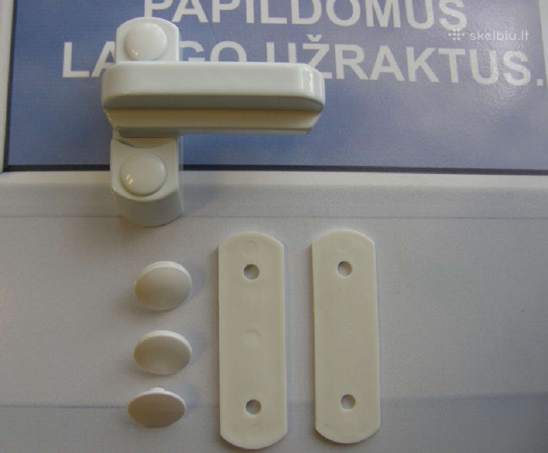 Papildomi langų užraktai namų ir vaikų saugumui - nuotraukos Nr. 2