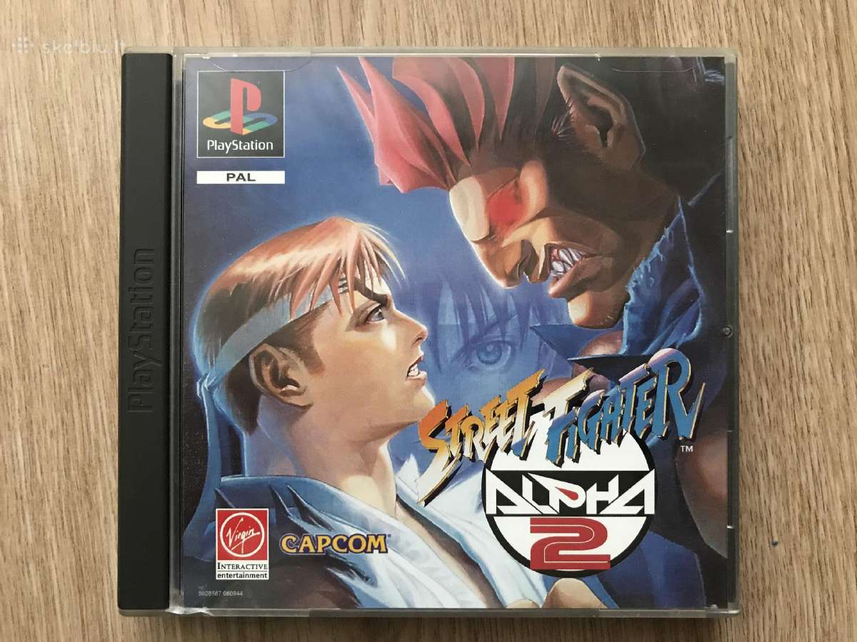 Street fighter alpha 2 pal, ps1, ps2, PS3.