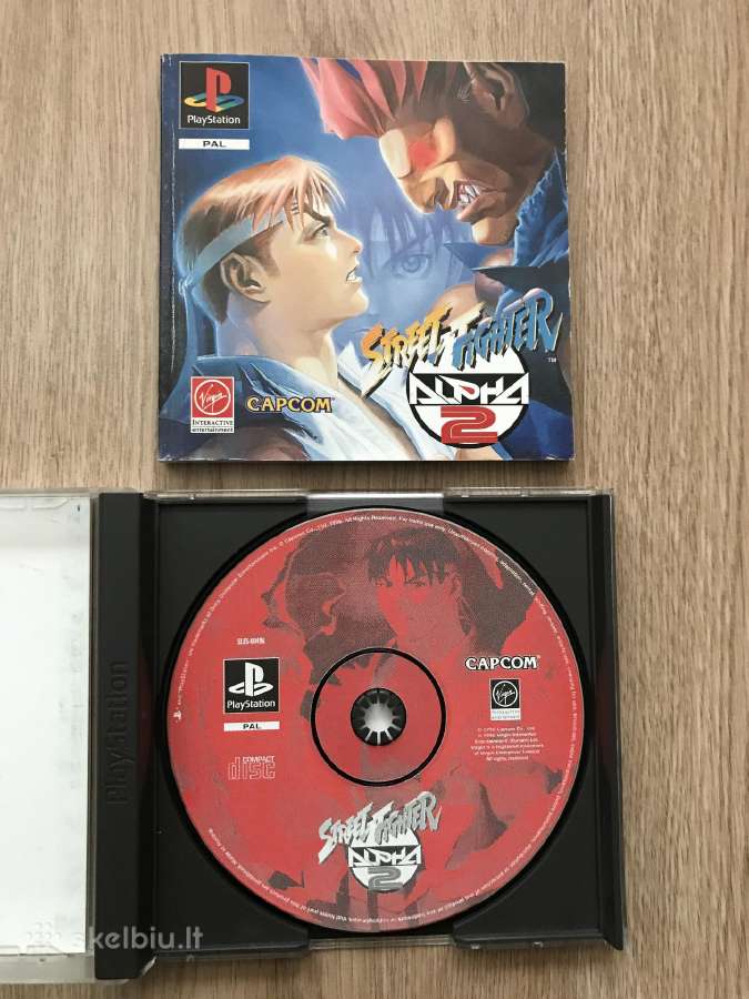 Street fighter alpha 2 pal, ps1, ps2, PS3. - nuotraukos Nr. 3