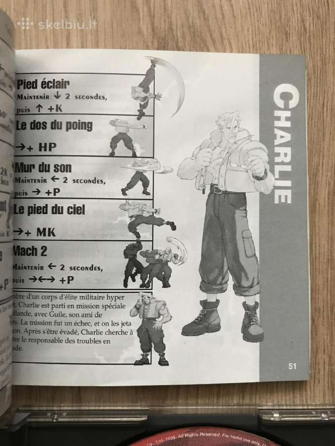 Street fighter alpha 2 pal, ps1, ps2, PS3. - nuotraukos Nr. 5