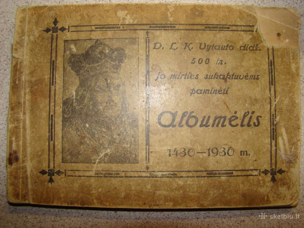 Antikvariatas knyga apie Vytauta