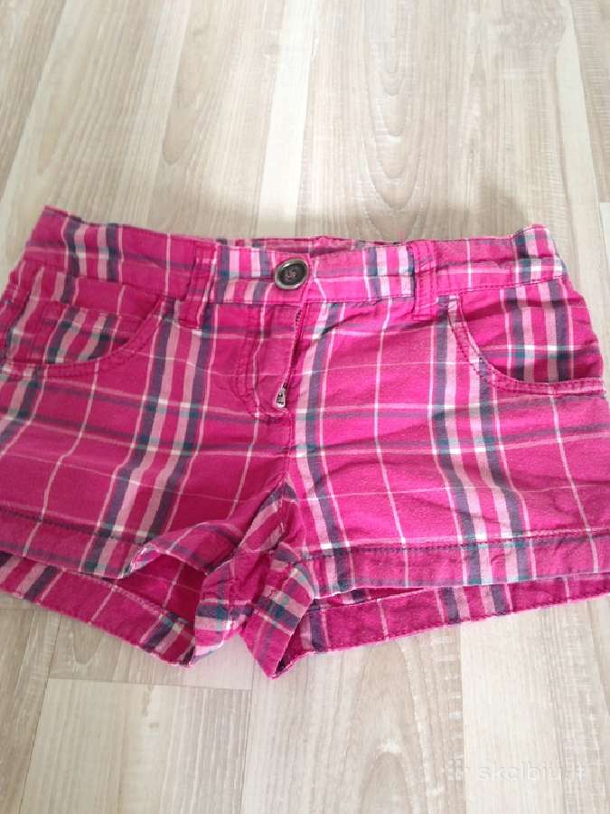 Benetton šortai 130cm mergaitei