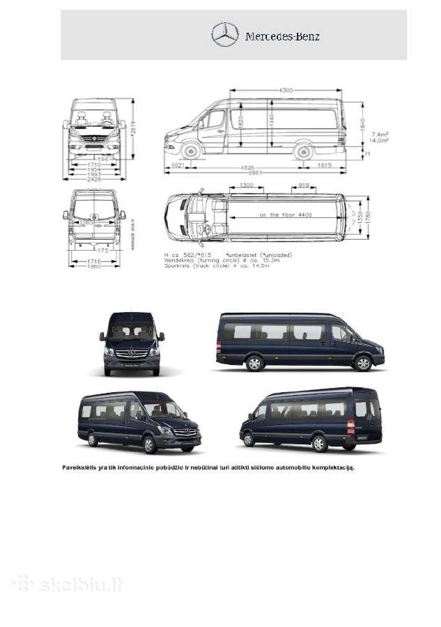 Naujų krovininių, keleivinių autobusiukų nuoma - nuotraukos Nr. 17