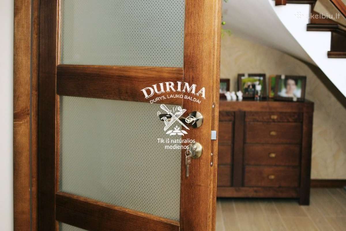 Durys, vidaus durys, medinės durys - nuotraukos Nr. 3