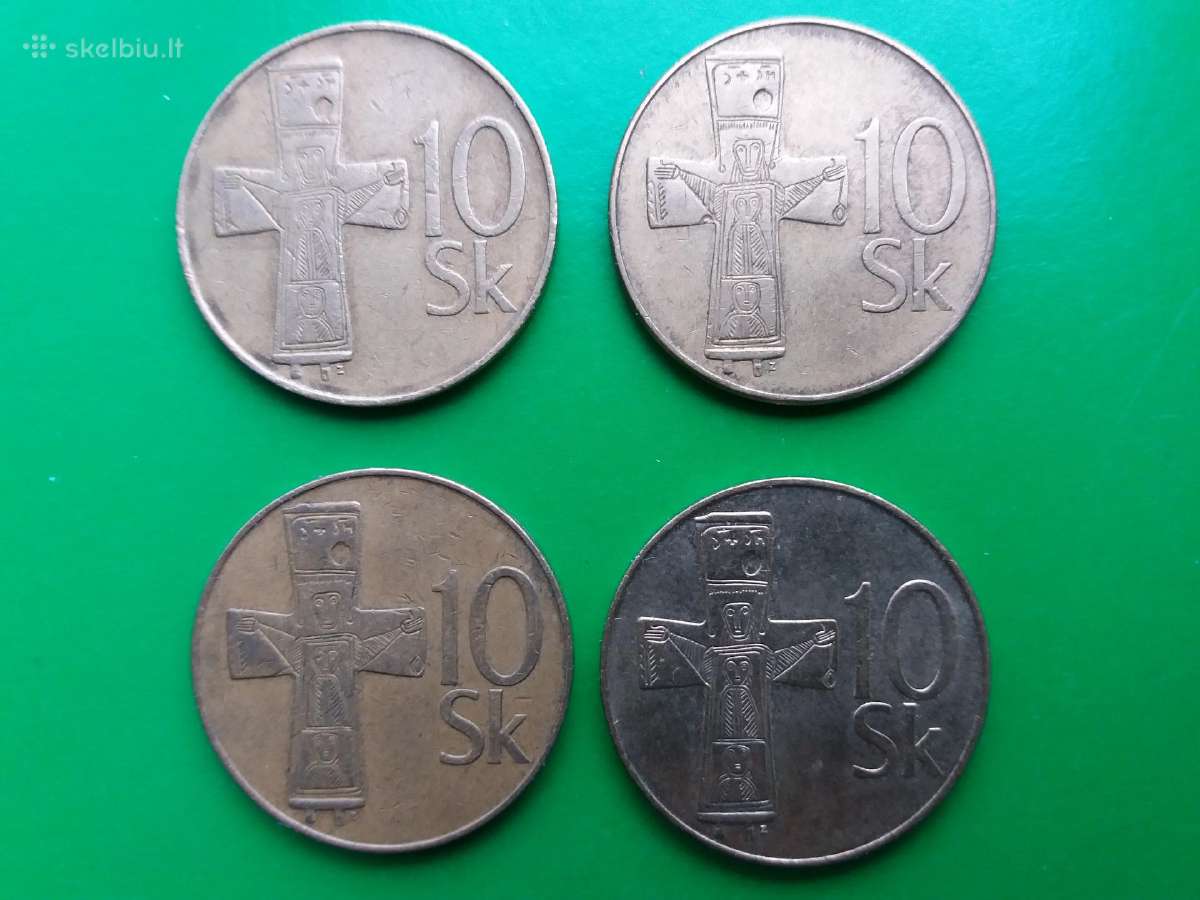 Atnaujinta. Slovakijos Respublikos monetos - nuotraukos Nr. 2