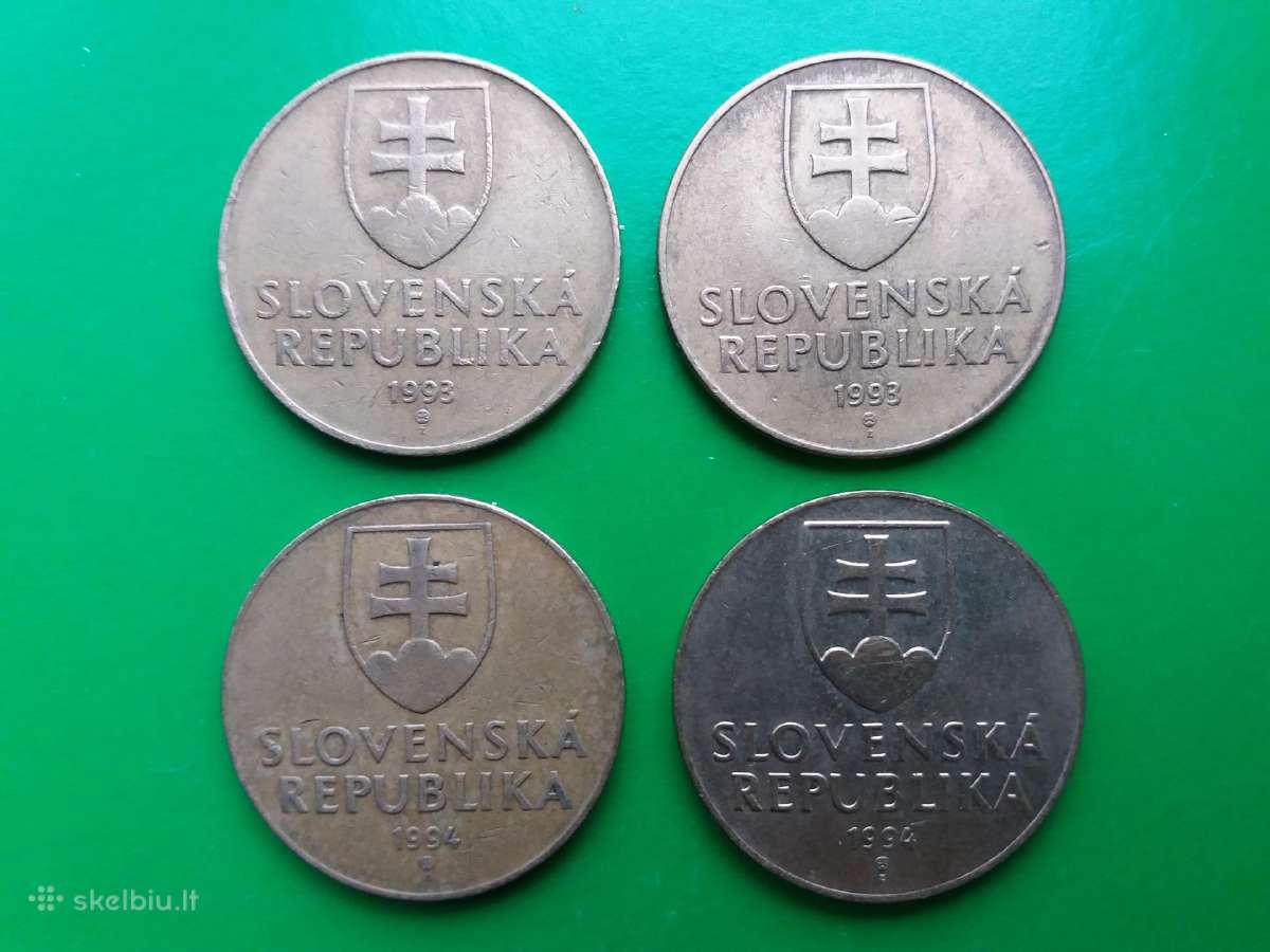 Atnaujinta. Slovakijos Respublikos monetos - nuotraukos Nr. 3