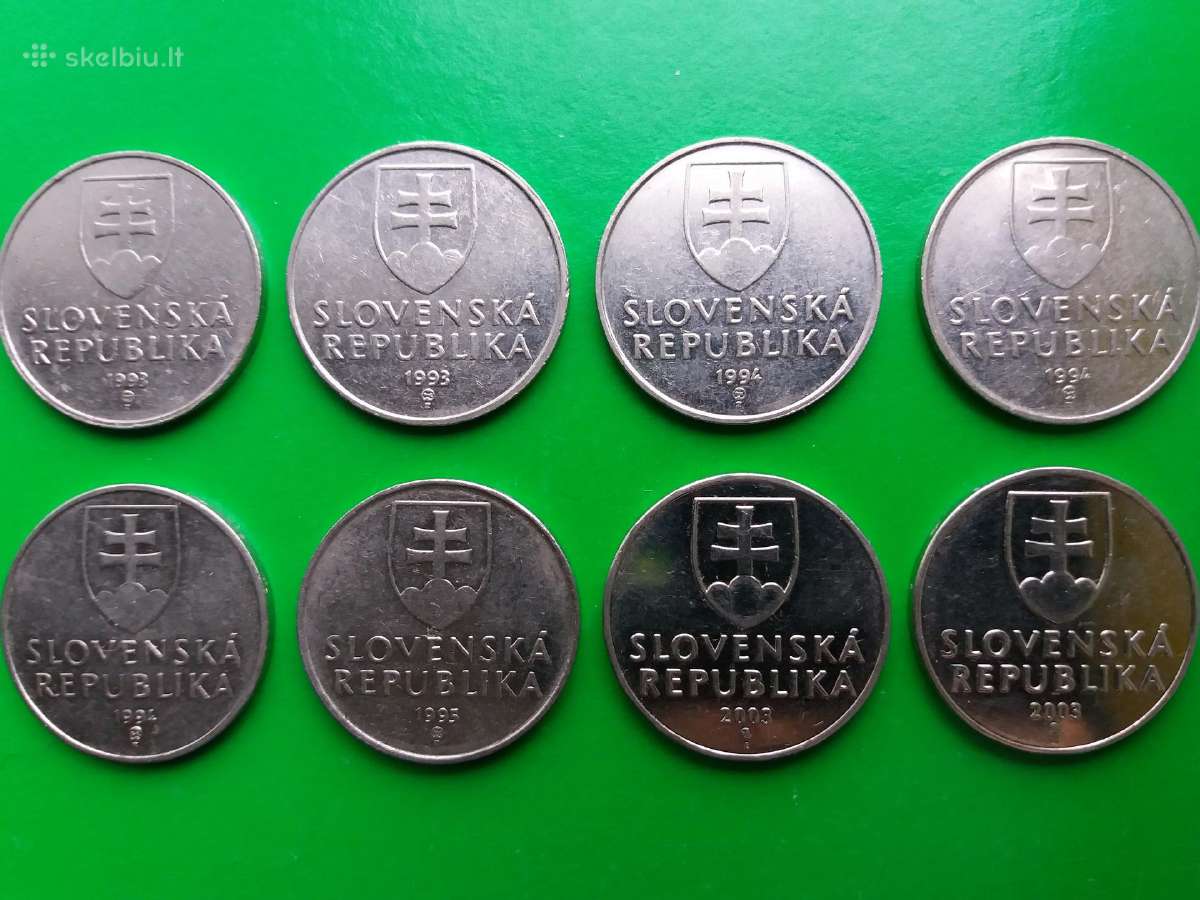 Atnaujinta. Slovakijos Respublikos monetos - nuotraukos Nr. 7