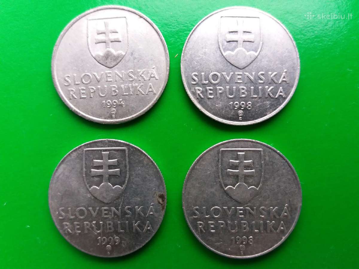 Atnaujinta. Slovakijos Respublikos monetos - nuotraukos Nr. 11