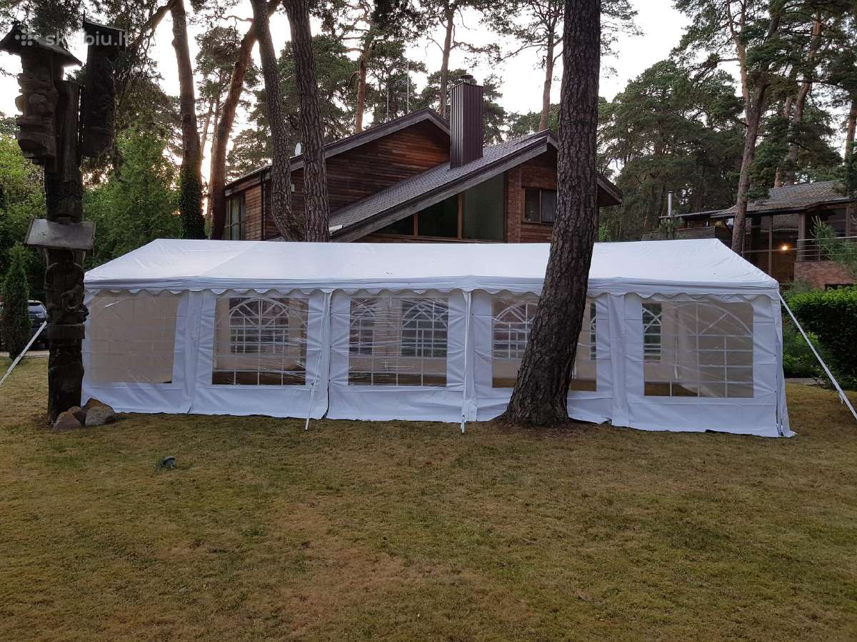 Paviljonų nuoma, stalų, staltiesių, kėdžių nuoma - nuotraukos Nr. 3