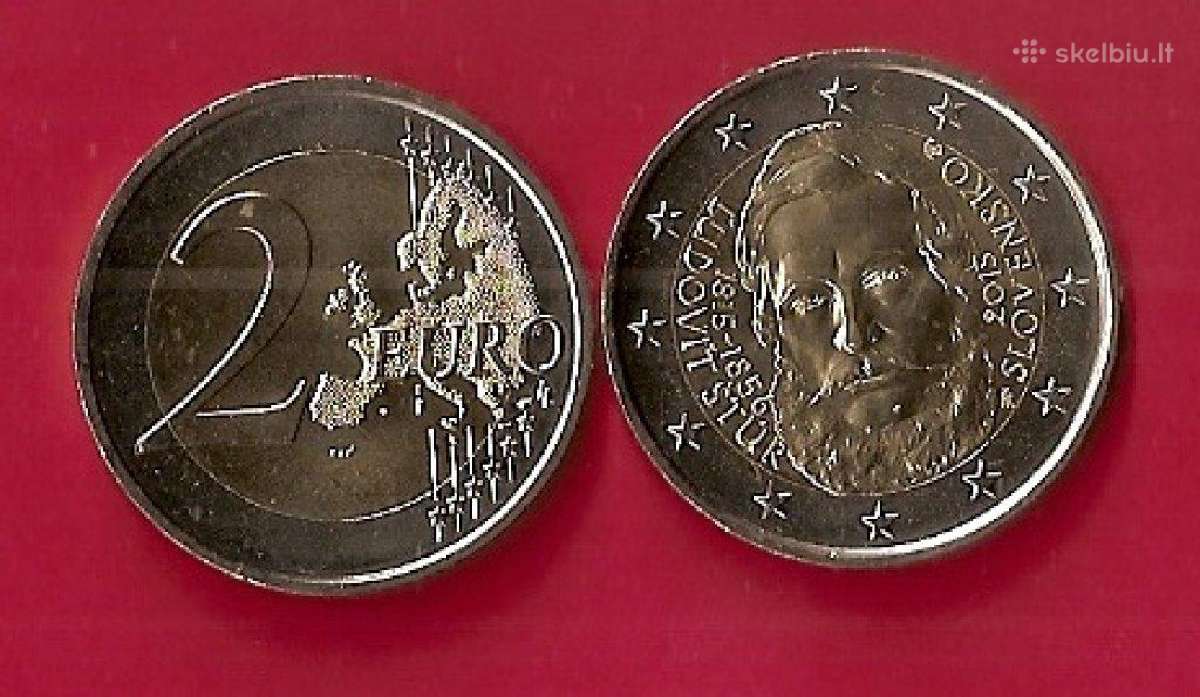 Slovakija 2015m. 2 € “Stur “ Unc
