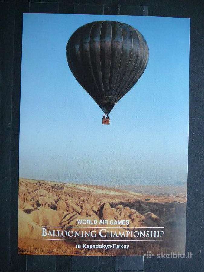 Oro balionai pastas Turkija 1997 bp540 - nuotraukos Nr. 2