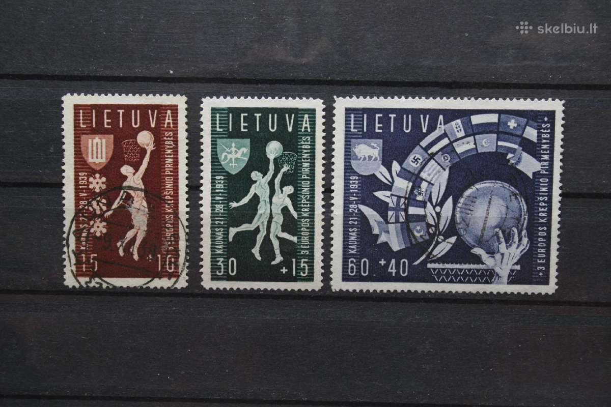 Pasto zenklai-Lietuva 1939m.