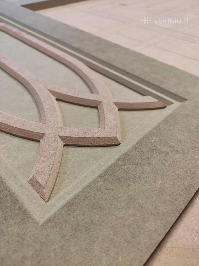 Mdf filingai - CNC frezavimas - Mdf dažymas - nuotraukos Nr. 5