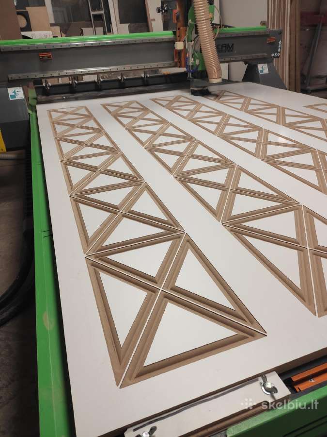 Mdf filingai - CNC frezavimas - Mdf dažymas - nuotraukos Nr. 8