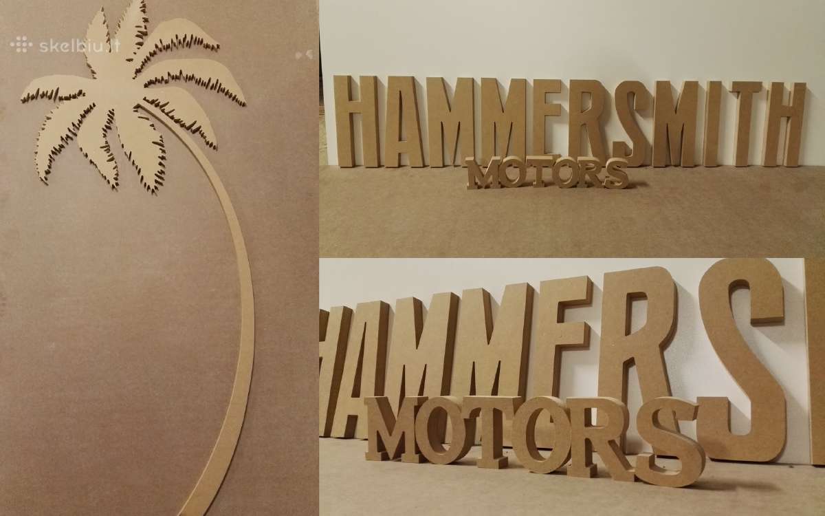 Mdf filingai - CNC frezavimas - Mdf dažymas - nuotraukos Nr. 19