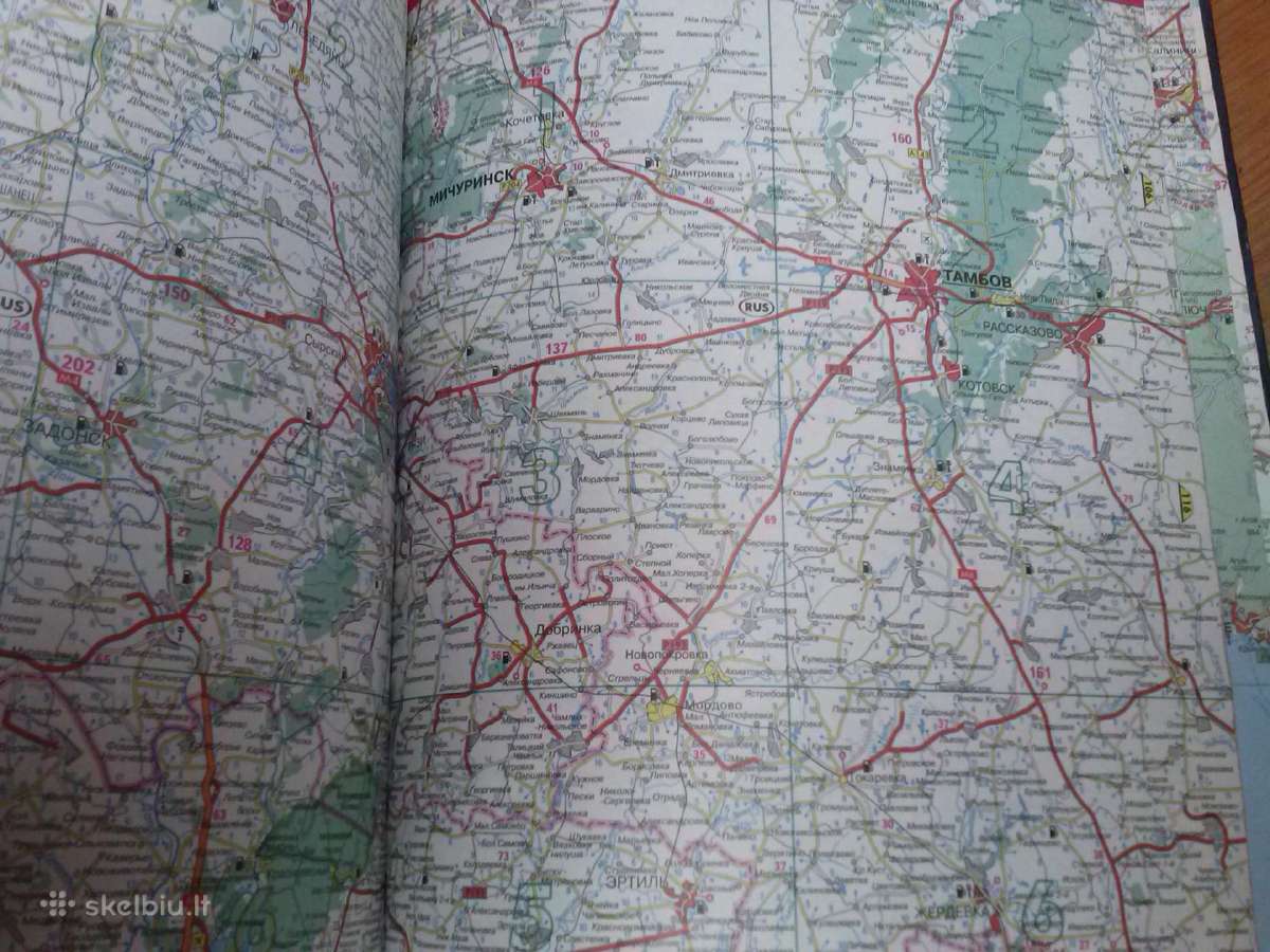 Knyga,atlas. - nuotraukos Nr. 6