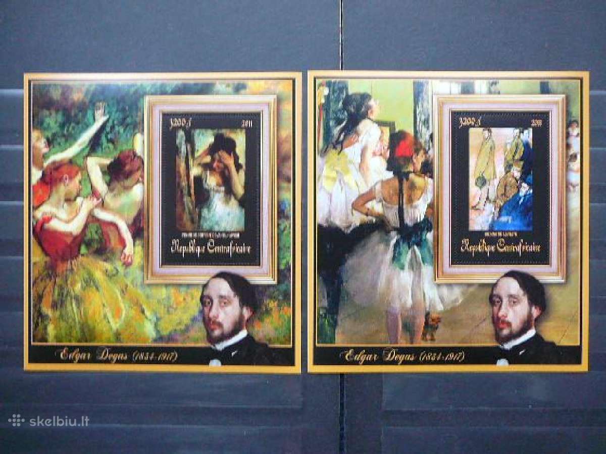 Daile E. Degas 12bloku svarus car215 - nuotraukos Nr. 4