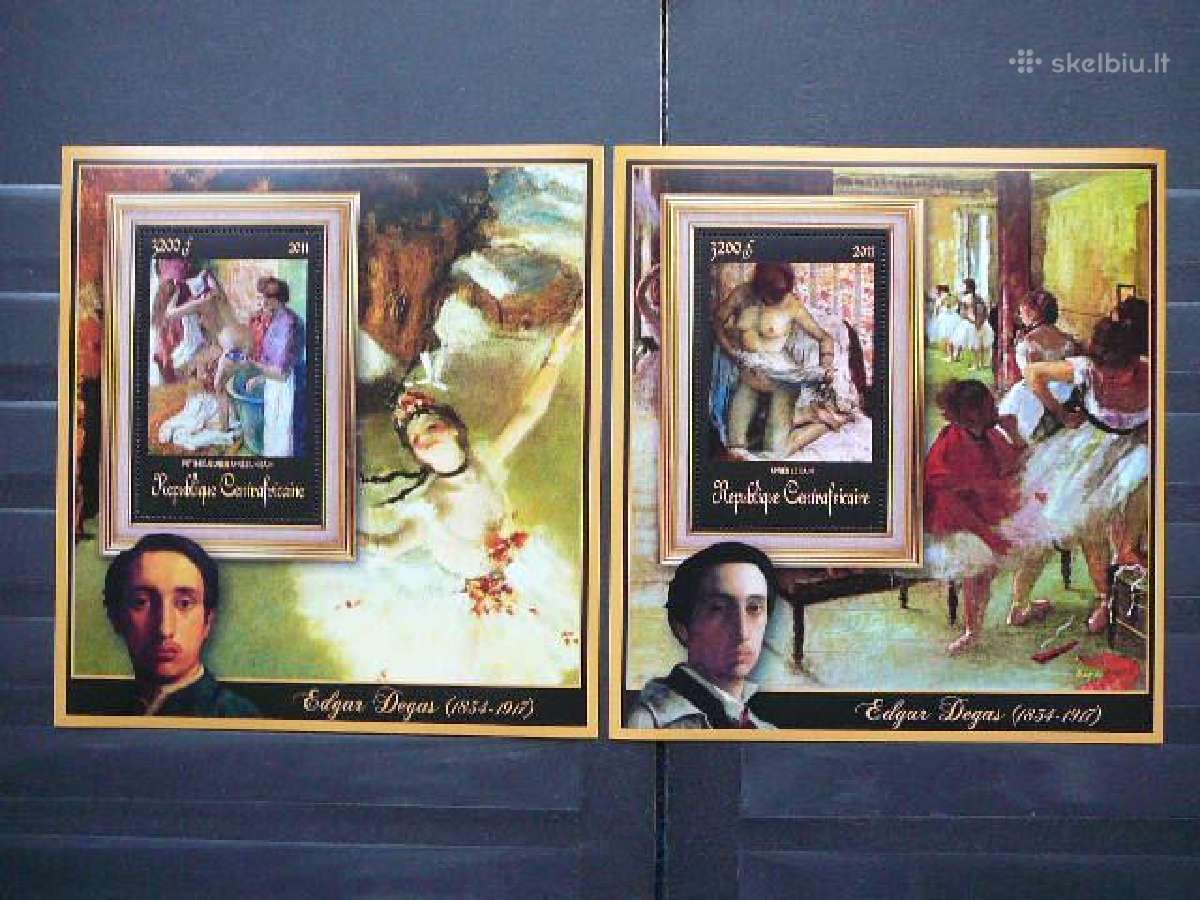 Daile E. Degas 12bloku svarus car215 - nuotraukos Nr. 5