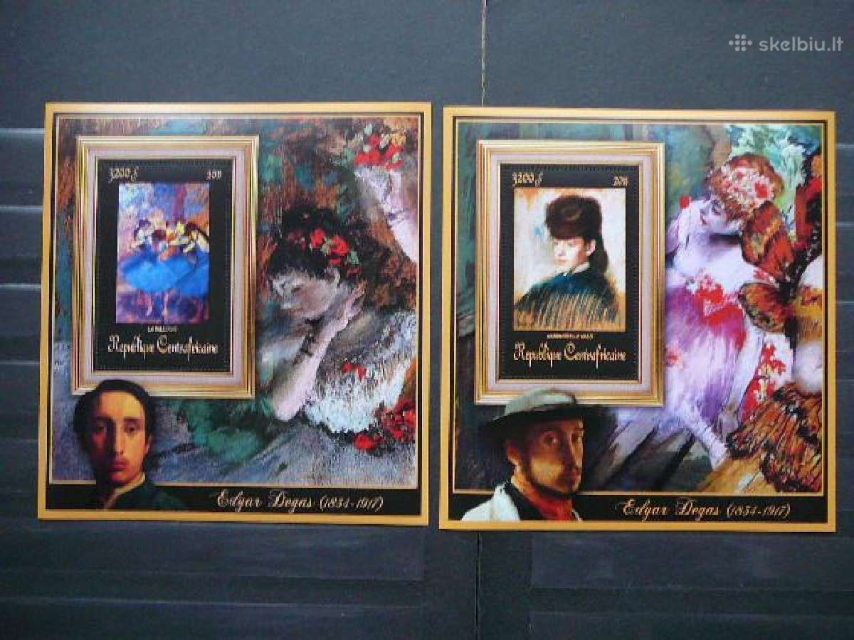 Daile E. Degas 12bloku svarus car215 - nuotraukos Nr. 7
