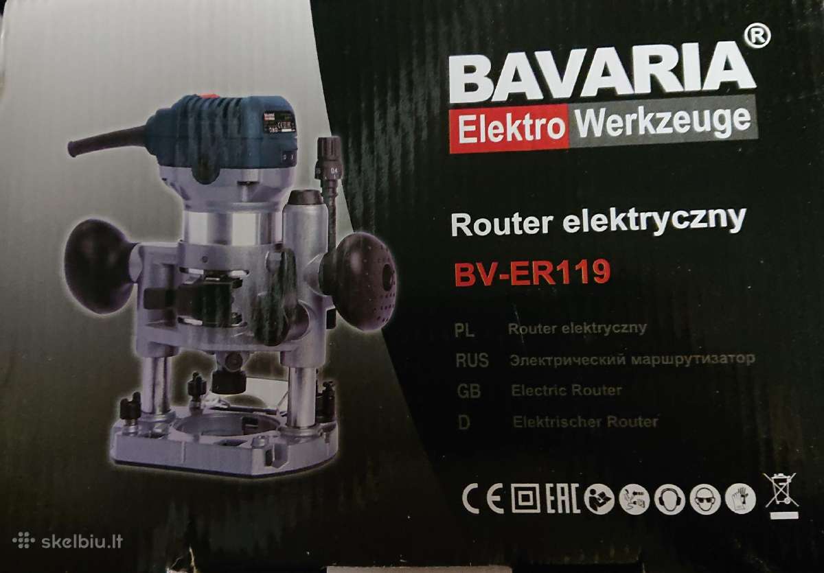 Pigiausiai Galinga Medžio Apdirbimo Freza 2800w! - nuotraukos Nr. 16