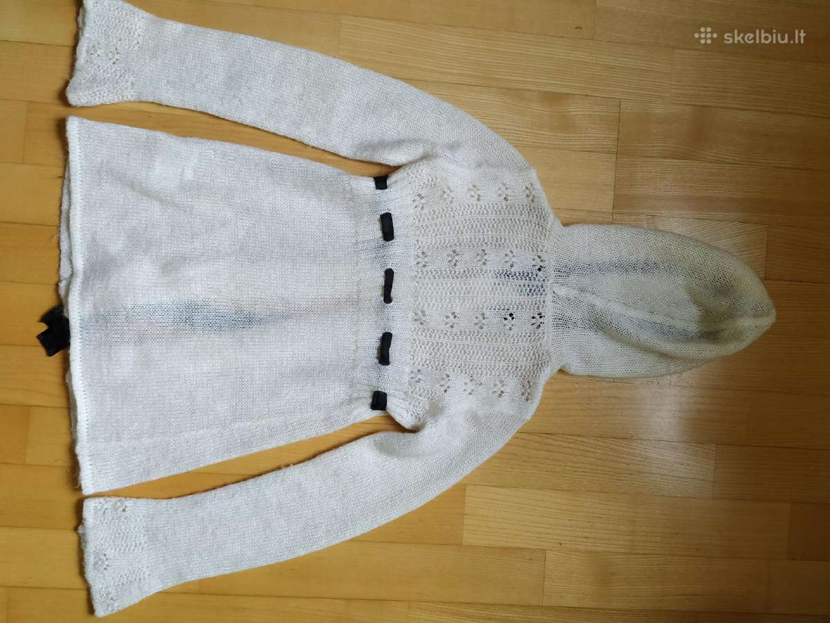 Megztinis su kapišonu H&m mergaitei 134-140 cm - nuotraukos Nr. 3
